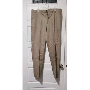 Dockers Signature Khaki Pants Classic Fit Sz 36x31‎ Mens Flat Front Khaki Tan